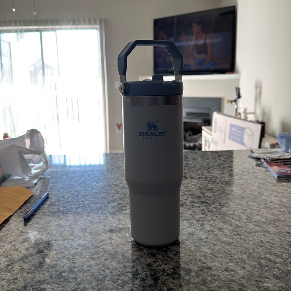 Stanley 30 oz tumbler with flip straw top
